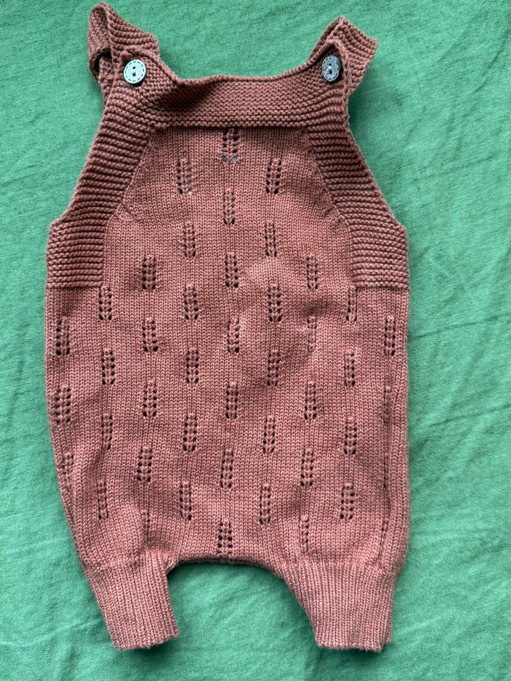 Knit Baby Romper